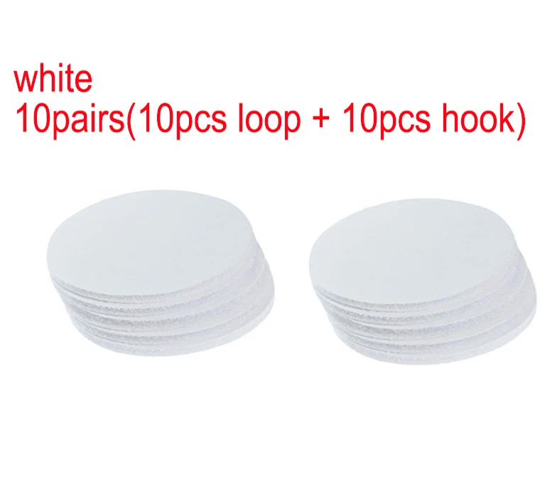 Self-Adhesive Hook and Loop Fastener Dots - Non-Slip Solution for Bed Sheets, Sofas, Mats, and Carpets