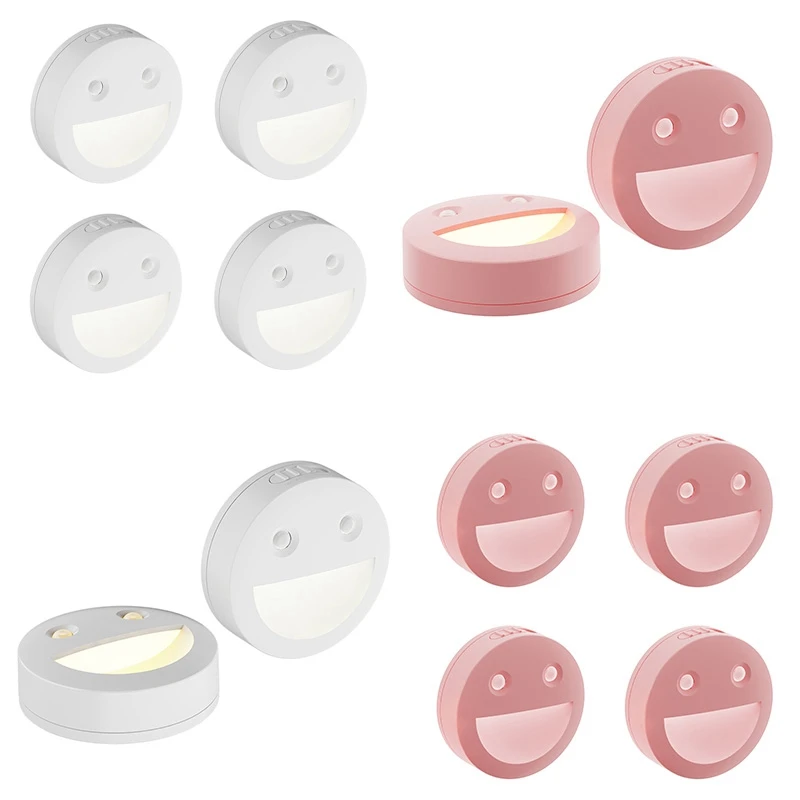 

Sensor LED Night Light Lamp Battery Powered Adjustable Color Temperature For Cabinet Staircase LED Closet Light
