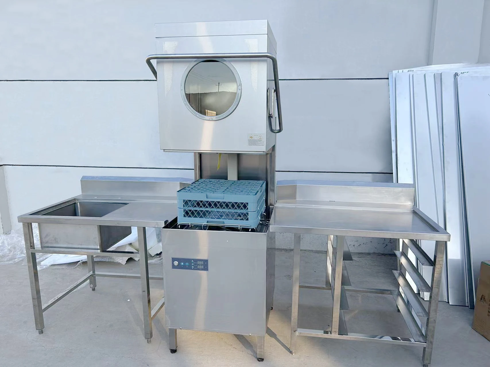 Drying And Disinfecting Cabinet Restaurant Kitchen Tableware Cleaning Dishwasher Machine 2