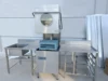 Drying And Disinfecting Cabinet Restaurant Kitchen Tableware Cleaning Dishwasher Machine 2