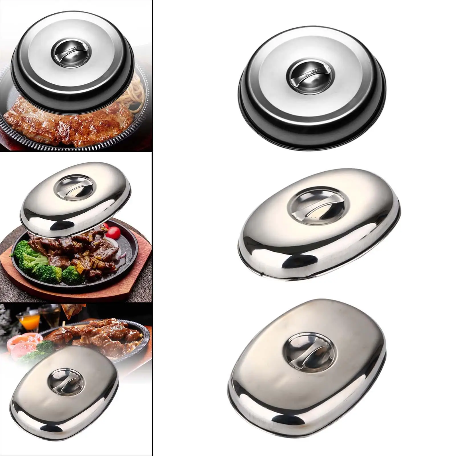 Melting Dome Lid Dustproof Outdoor BBQ Steak Lid Food Burger Steak Plate Cover for Buffet Barbecue Restaurant Yard Bbq Melting Dome Lid Dustproof Outdoor BBQ Steak Lid Food Burger Steak Plate Cover for Buffet Barbecue Restaurant Yard Bbq