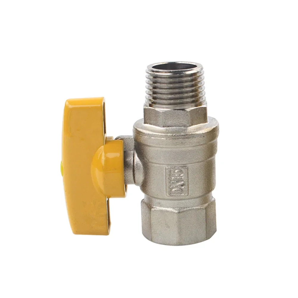 1pcs for All Copper Inside And Outside Wire Straight Valve Inlet Water Intake Copper Ball Valve Gas Short Handle Switch