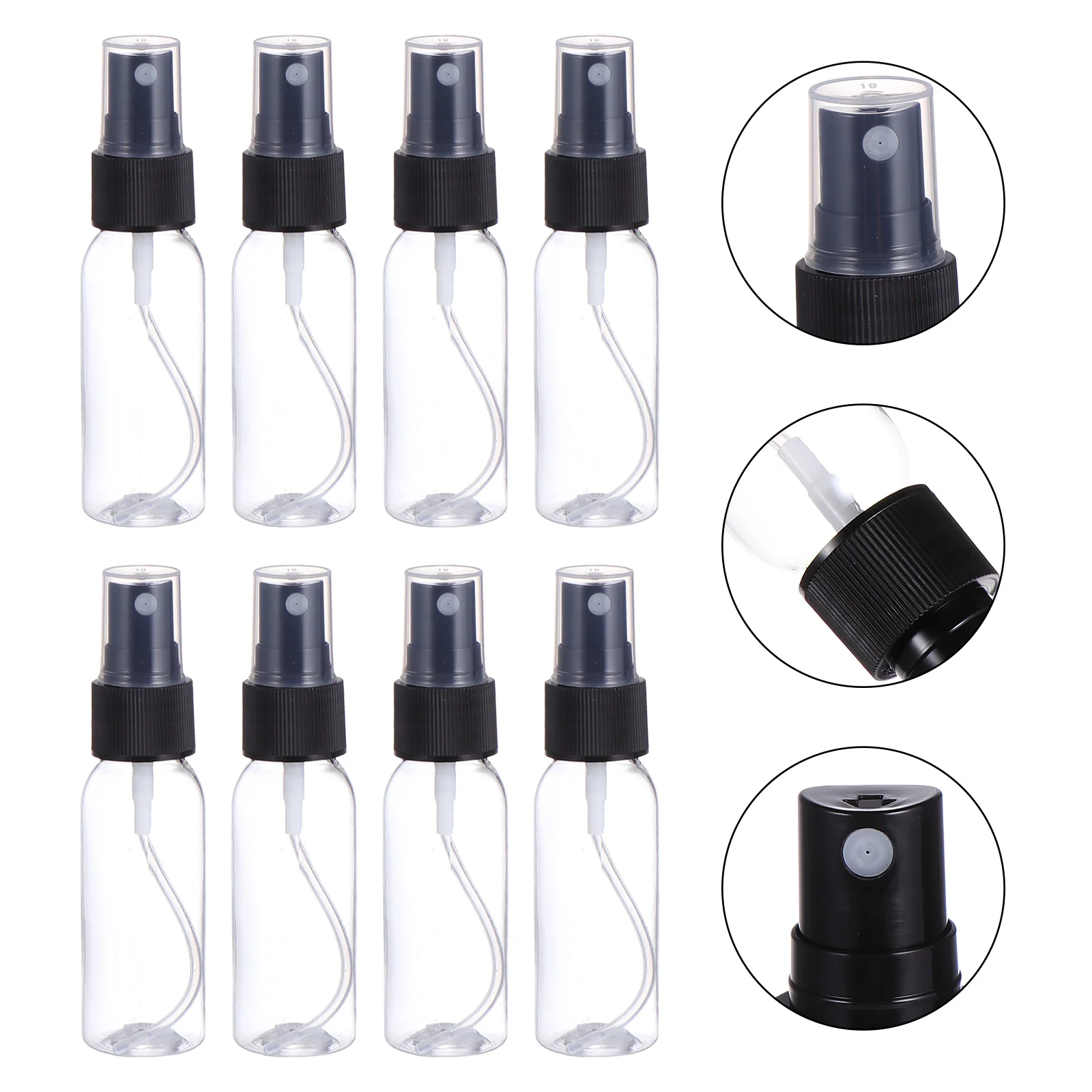 

Atomizers for Essential Oils Round Shoulder Bottle Travel Spray Perfume Bottles