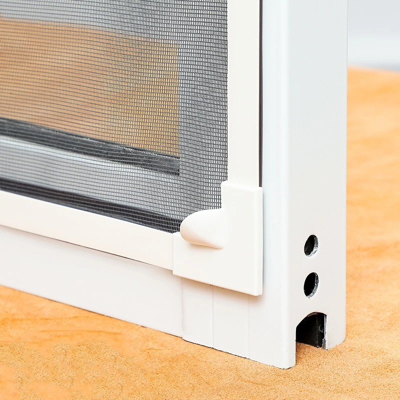 DIY mosquito screen window soft magnetic frame. Magnetic screen accessories for PVC component windows, adhesive backed magnetic