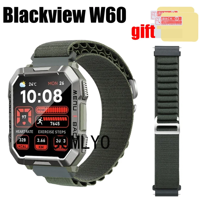 W60 Blackview Uhr 2x Screen Protector For Blackview W60 Smartwatch
