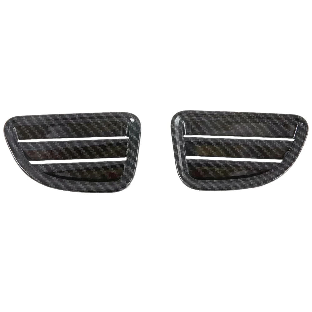 

2Pcs for Mitsubishi Pajero Sport Montero Shogun Sport 16-20 ABS Interior Front Upper Air Vent Outlet Cover Trim