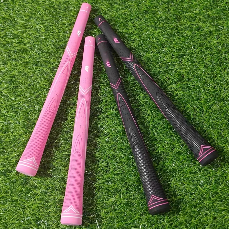 Golf Club Grips Women's Standard 58R Soft Non-slip Ladies  Golf Irons/Fairway Wood Grips Pink/black