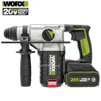 WORX WU388F 24mm cordless brushless /Rotary hammer power tools drill concrete/brick/professional/Impulse hammer 20V 1
