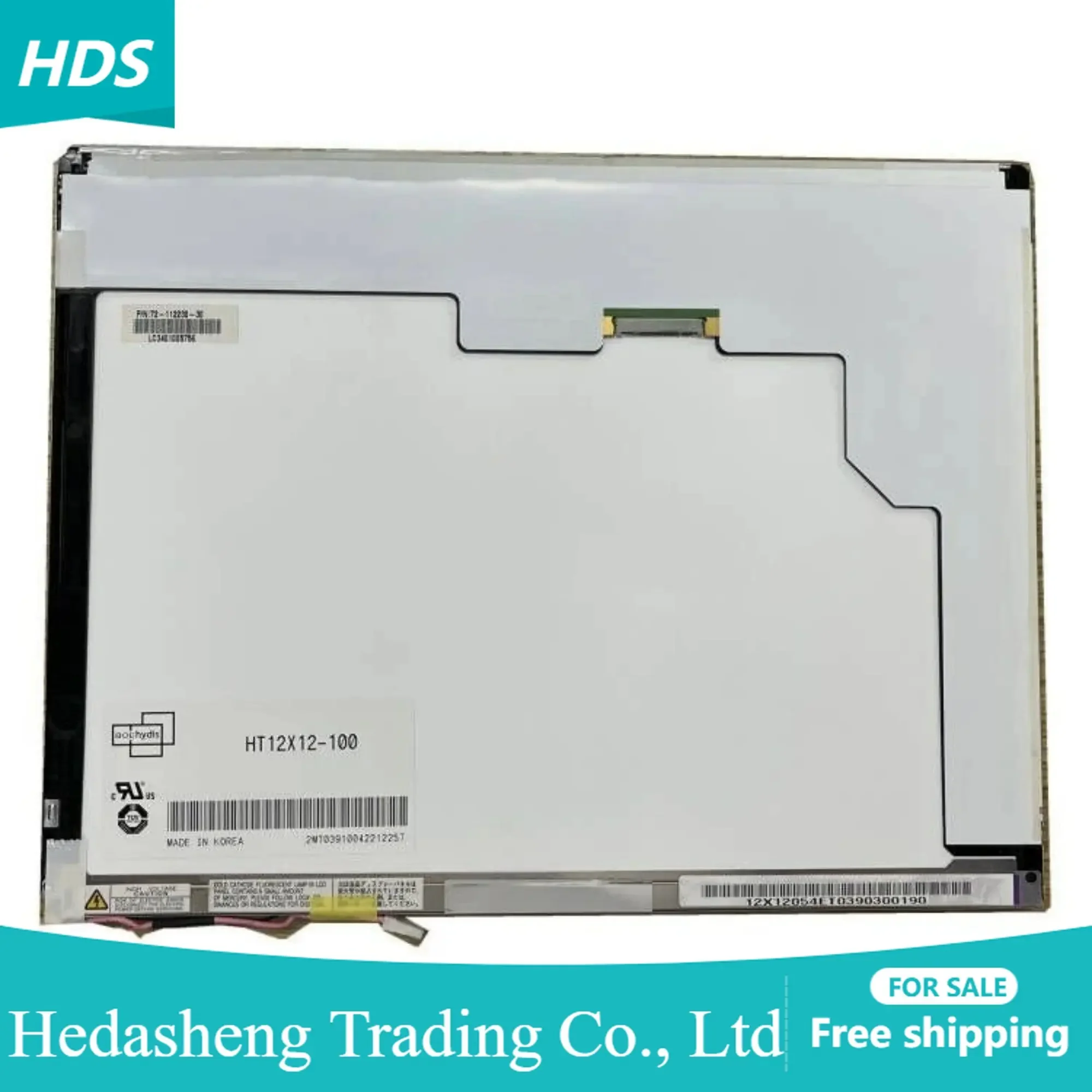 

HT12X12-100 HT12X12 100 12,1 ''1024*768 LVDS 20-контактная матрица ЖК-экрана ноутбука