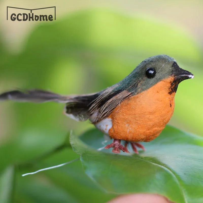 

Искусственные пенные перья птицы DIY ремесла для наружного освещения Декор для дома и сада свадебное украшение Рождественское дерево подарок