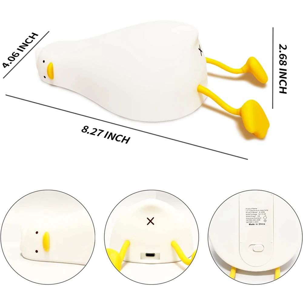 Snugglebeak Soft Glow Duck Lamp