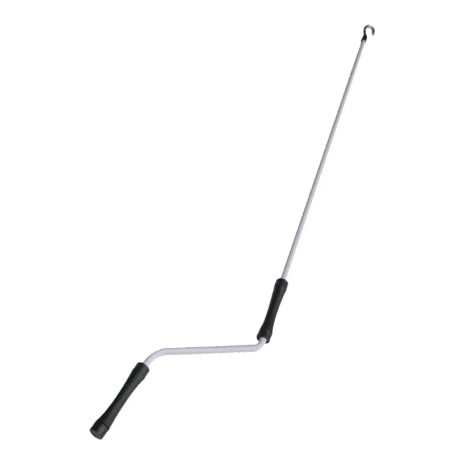 RV Awning Crank Handle 1.2M Hand Crank Handle Metal Awning Part for Shade Garden Yard Rain Canopy Outdoor Roof