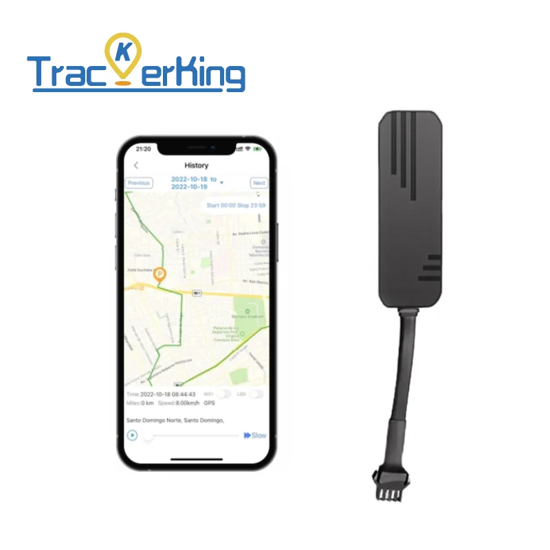 GPS Tracker Trackerking J14 2G GPS Car Bike Mini Tracking Small GT06 Protocol