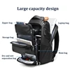 Men travel Professional SLR camera backpack With tripod bracket Detachable into a Anti-theft 40L travel 17 inch Laptop Backpack 3