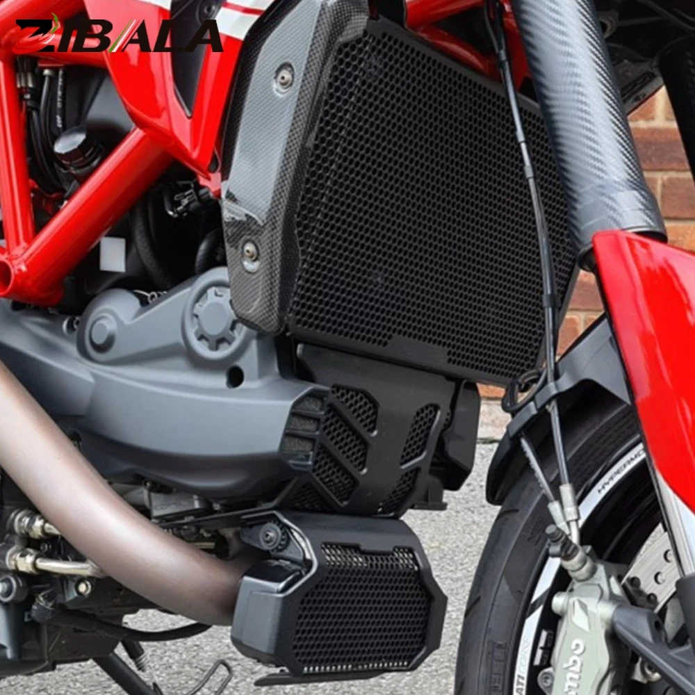 Griglia di Protezione per Radiatore e Protezione per Radiatore Olio per Ducati Hypermotard 939 SP Hyperstrada 939 2016-2020 - immagine 6
