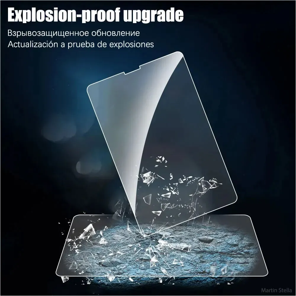 2Pcs Tempered Glass Screen Protector Cover For iPad Air 5 4 Pro 11 12.9 Ipad 9th 10th 8th 7th 6th 5th Gen Mini 6 5 4 9.7 Film 4