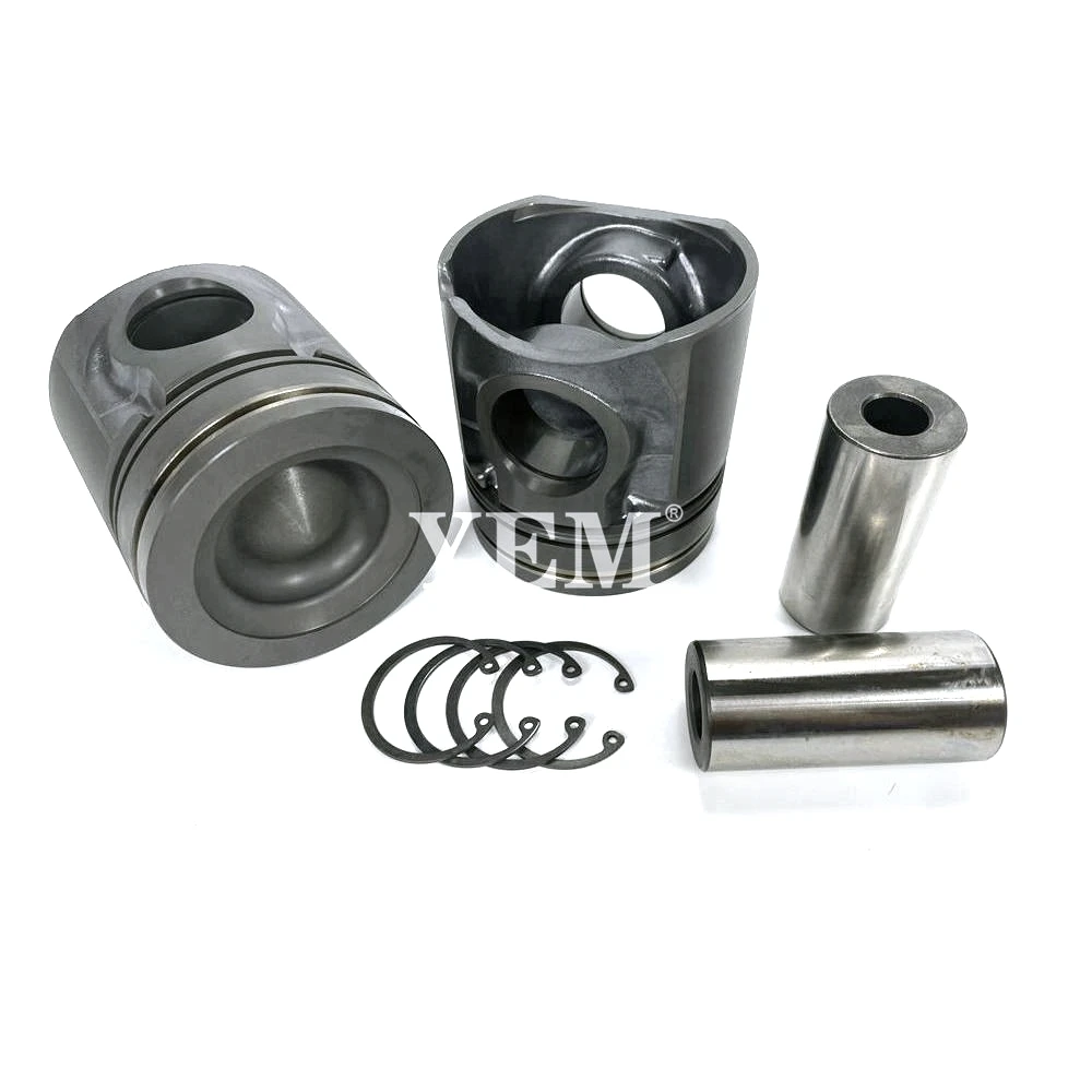 

New JCB444 4 Pcs Std Piston 10304A107-3 For JCB Excavator Engine Parts