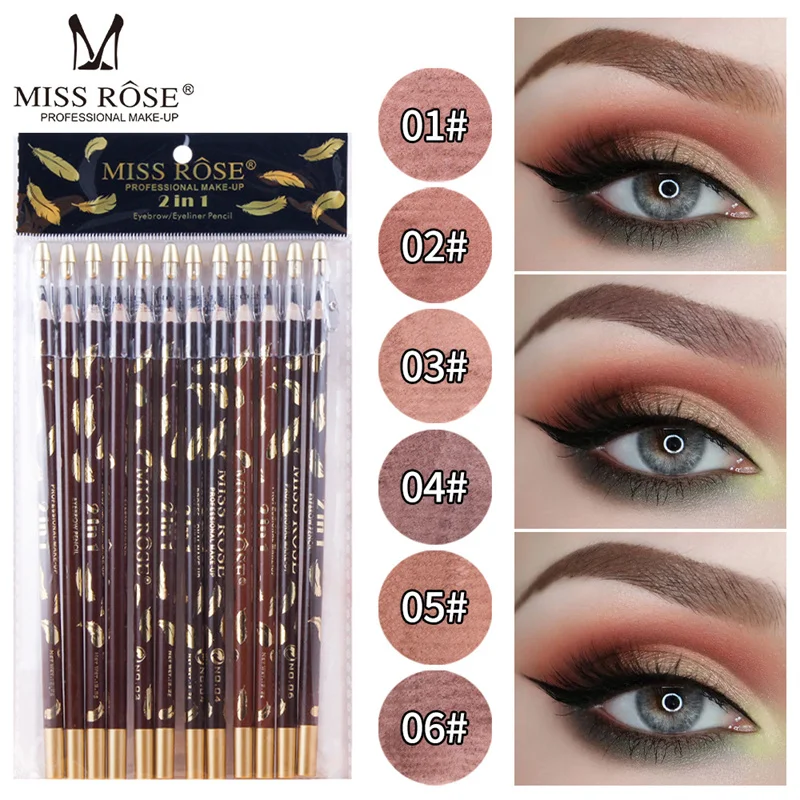 

Карандаш для бровей HEALLOR водостойкий стойкий карандаш для макияжа коричневый и черный карандаш для бровей косметический набор