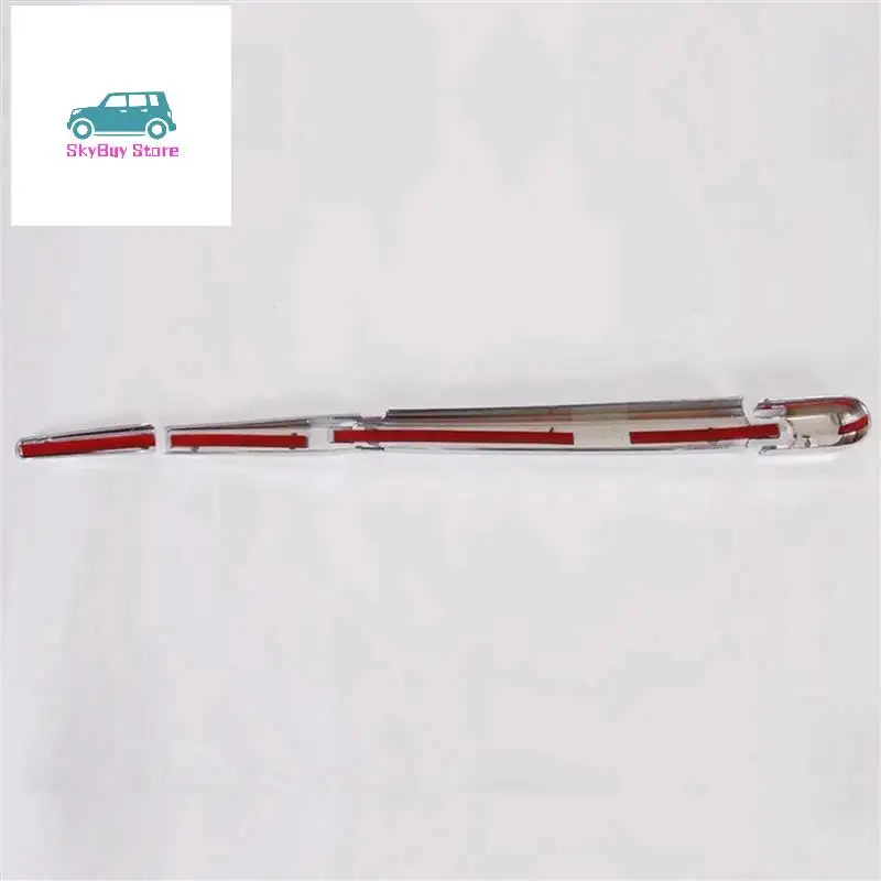 2X For Hyundai H-1 Grand Starex I800 Iload 2008- Exterior Accessories ABS Chrome Rear Window Wiper Cover Trim