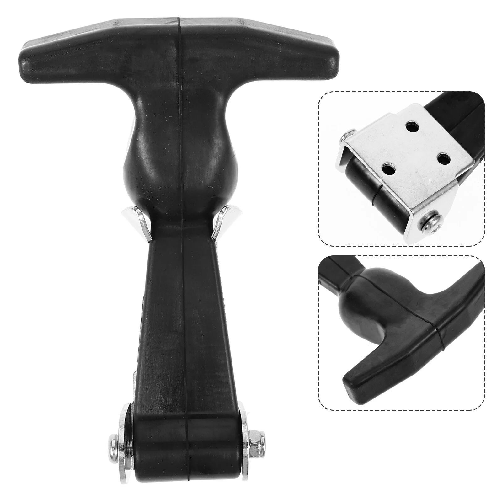 

Car Hood Catch Flexible Handle Latch Heavy Duty T-Handle Hasp for Toolbox Cabinet