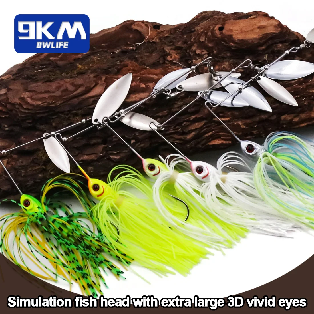Bass Freshwater Spinner Bait 2