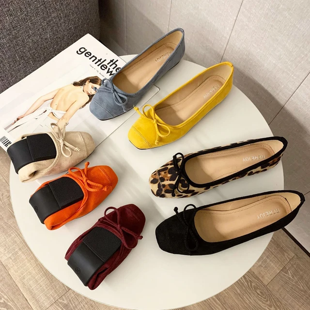 reform Kondensere Forlænge Big Size 34-43 Vrouwen Ronde Teen Schoenen Zachte Opvouwbare Flats Dames  Bowtie Loafers Nubuck Lederen Mocassin Femmes Roll-Up Ballerina _ -  AliExpress Mobile