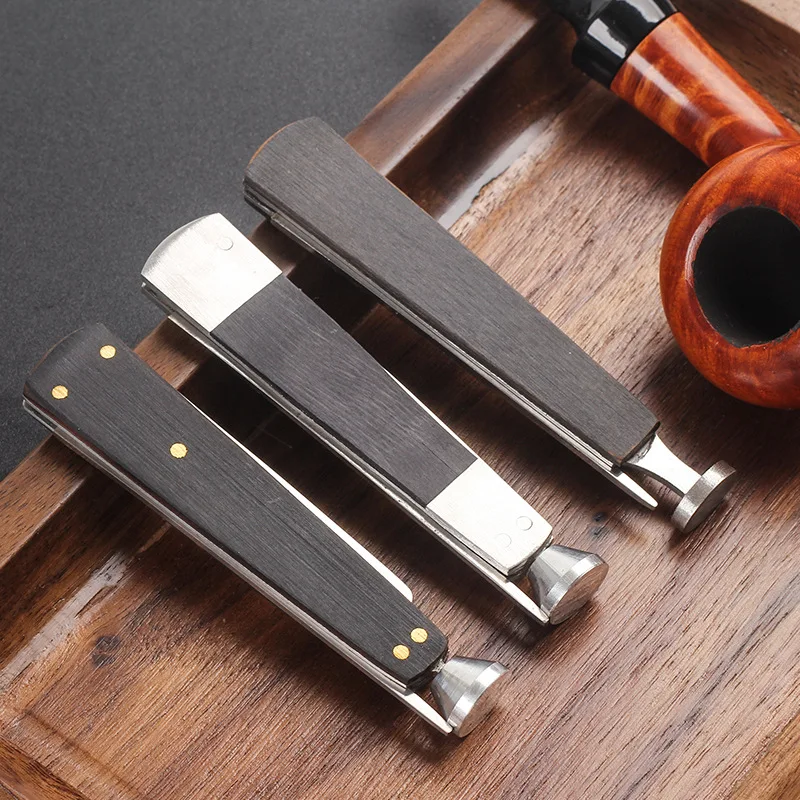 Tobacco Smoking Pipe Cleaner Pipe Presser Pressing Rod 3 in1 Tobacco Pipe Cleaner Smoking Tobacco Pipe Tamper Tool Cleaning Tool 2
