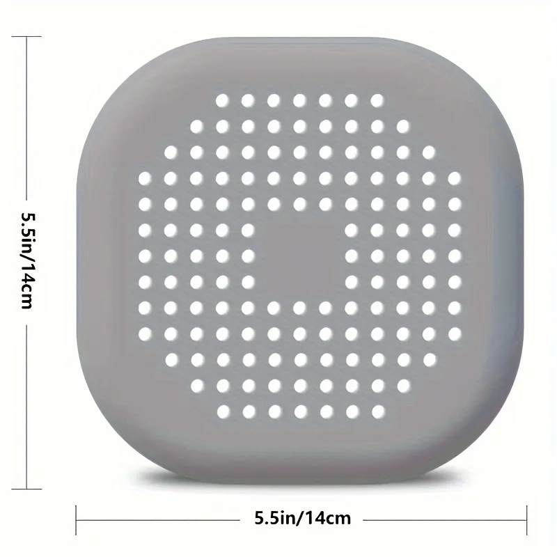 Sewer Suction Cup Floor Drain Mat Kitchen Bathroom Anti Clogging Hair Filter floor drain mat hair drain filter floor drain filter floor drain hair filter floor drain hair catcher drain hair catcher