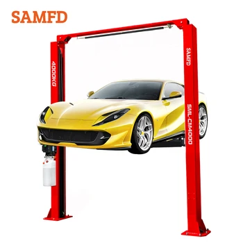 Oportunidad única para trabajar mas eficiente elevador de autos SAMFD Car Jack Lift, elevador de auto hidráulico de piso 4 Ton 2.