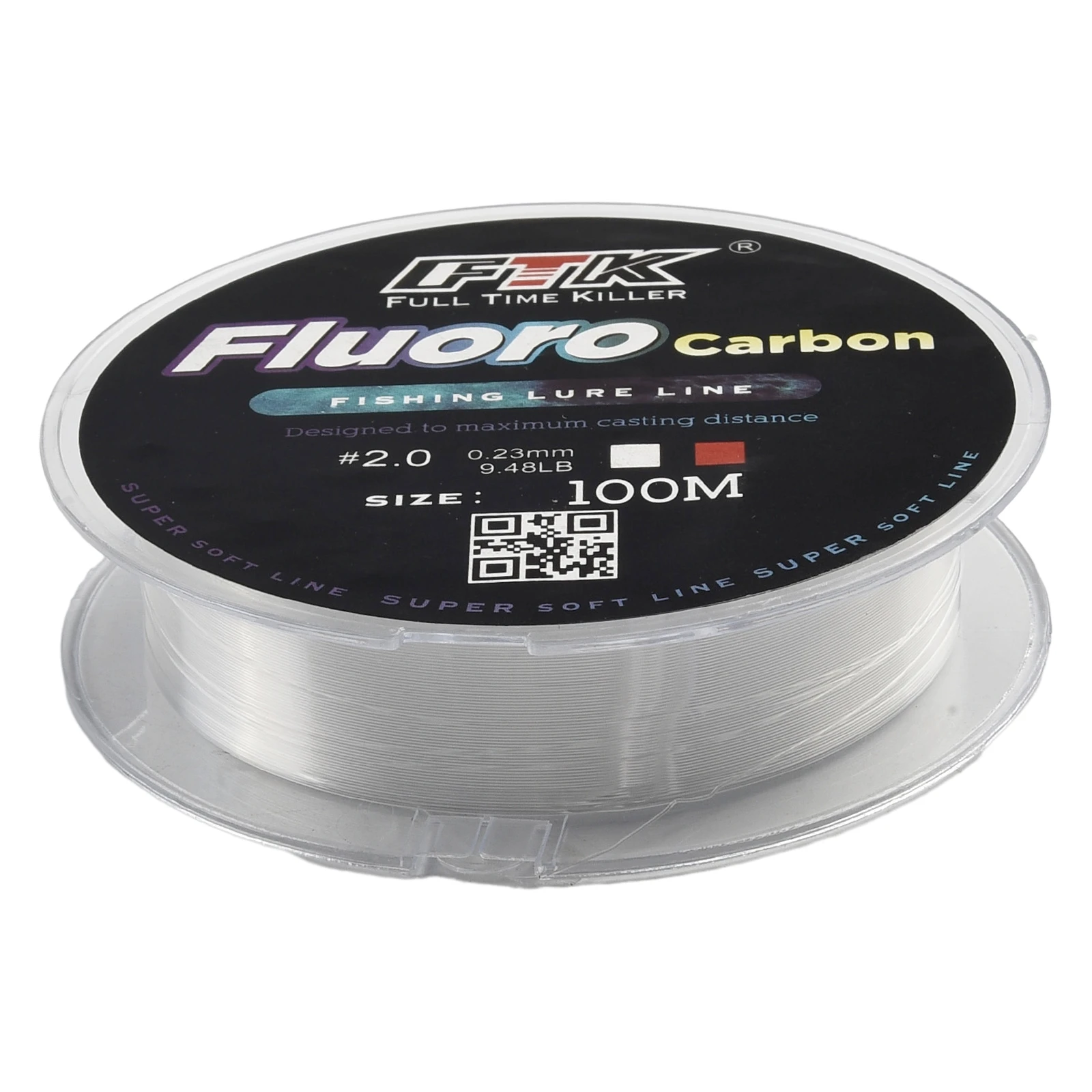 100M Angelschnur Nylonschnur Fluorkohlenstoff-Angelköderschnur 4,13-34,32LB Carbon Fiber Leader Soft Line – Detail 9