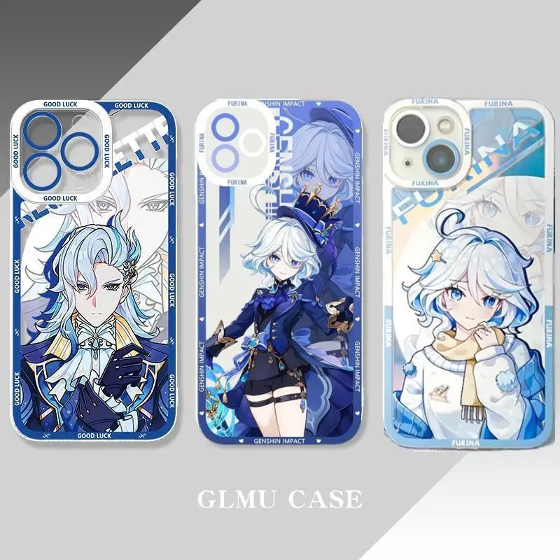 Genshin Impact Themed Protective Phone Case