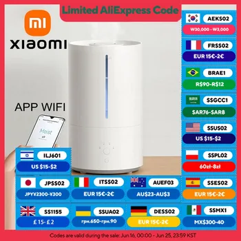 XIAOMI MIJIA Smart Antibacterial Humidifier 2 For Home 4.5L UVC 99.9% Sterilization Air Humidifier Aroma Essential Oils Diffuser 1