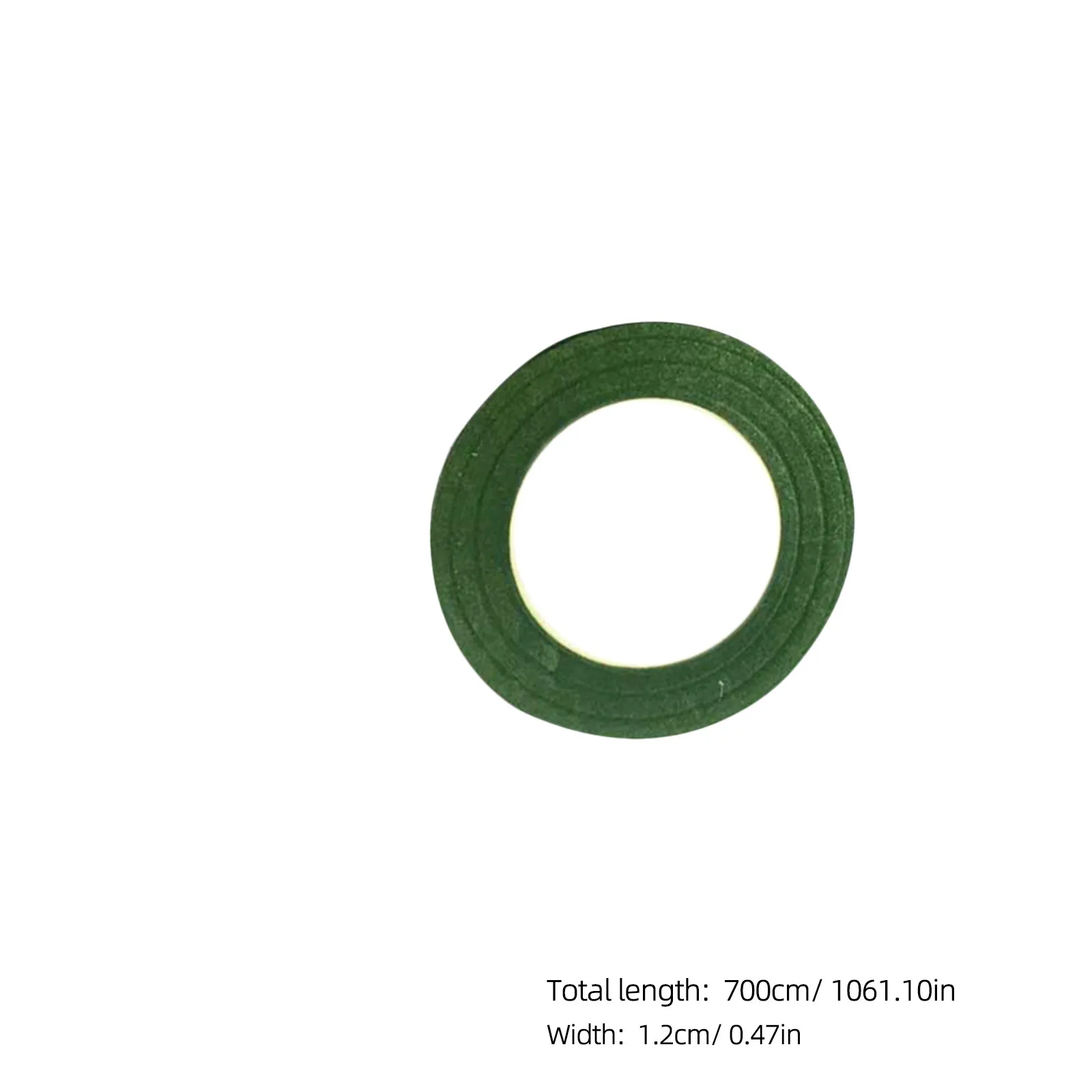 3 롤 27M DIY 꽃꽂이용 녹색 꽃무늬 테이프 줄기 포장 선물 포장 인공 꽃 스크랩북 화환