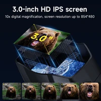 Infrared Night Vision Goggles 10 X Digital Zoom Infrared Binoculars 3inch IPS Screen Night Vision IR Goggles for Outdoor Camping - Image 3