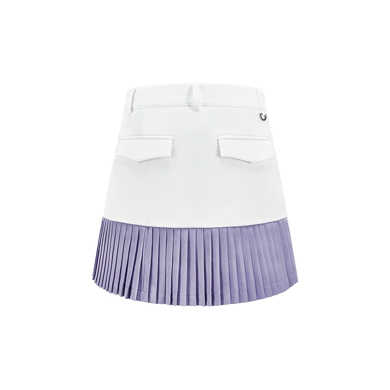 TTYGJ Golf clothing women's new A-line short skirt summer breathable pleated anti glare lining tennis skirt