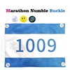 4 Pieces Race Number Plastic Buckle, Field Activity Accessories ,Plate Holder Running Competition Bib Number 2