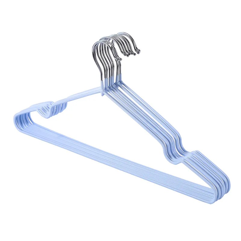 Adult Hangers Dip Plastic Semi-circular Flat Hook Hangers Non-slip  Non-marking Hangers Coat Hangers Clothing Stores