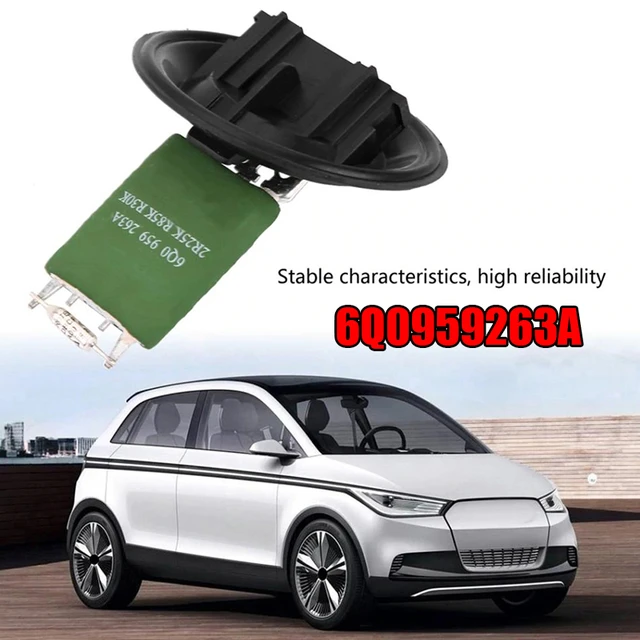 1pcs Heater Blower Fan Resistor for Audi A1 A2 VW Polo Seat Ibiza Skoda  Models Heater Fan Blower Resistor Automobiles New - AliExpress