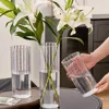 Acrylic Clear Cylinder Flower Vase Unbreakable Hurricane Tall Large Shatterproof Vases For Wedding Centerpieces Hydroponic Decor 4