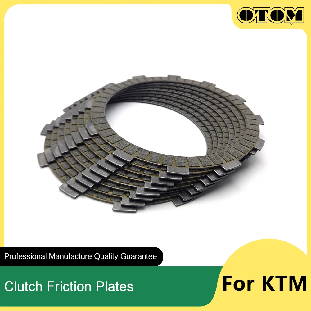 

OTOM 2023 For EXC SX XC XCW TC TE TX EC EX MC 112mm Clutch Friction Plates Iron Lining Disc KTM HUSQVARNA GASGAS Pit Dirt Bikes