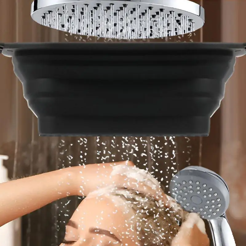 Ice Shower Basket Ice Bath Basin Bucket Silicone Silicone Portable Bath Tools Foldable Cold Accessories for Shower
