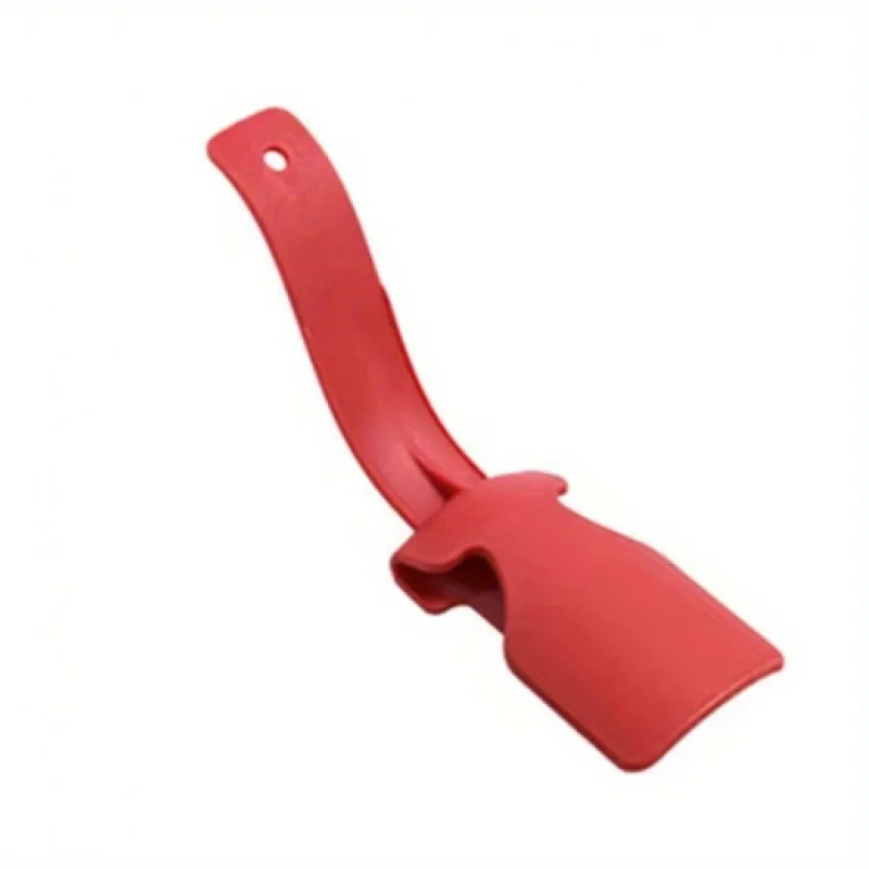 Two Pack Shoe Lifting Helper Plastic Shoe Horn Fits All Shoes - Image 3