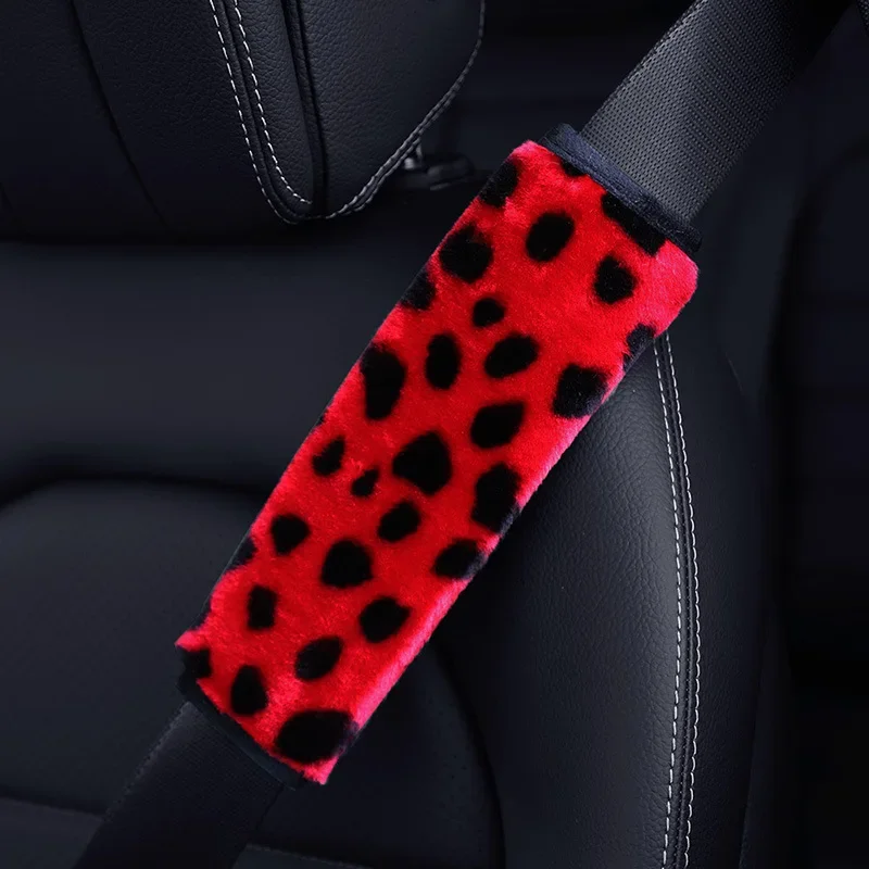 COPRI CINTURE DI SICUREZZA PER ALFA ROMEO 147 ALCANTARA RICAMO BIANCO