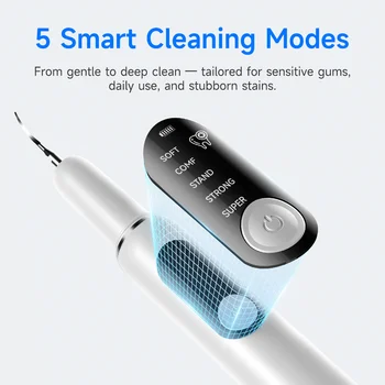 5-Mode Ultrasonic Pet Dental Scaler for Dogs & Cats