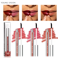 YOUNG VISION Tear-Off Lip Liner Peel-Off Lip Liner Matte Smudge-Free Hook & Loop Lip Pencil Makeup Pencil 3 color 1