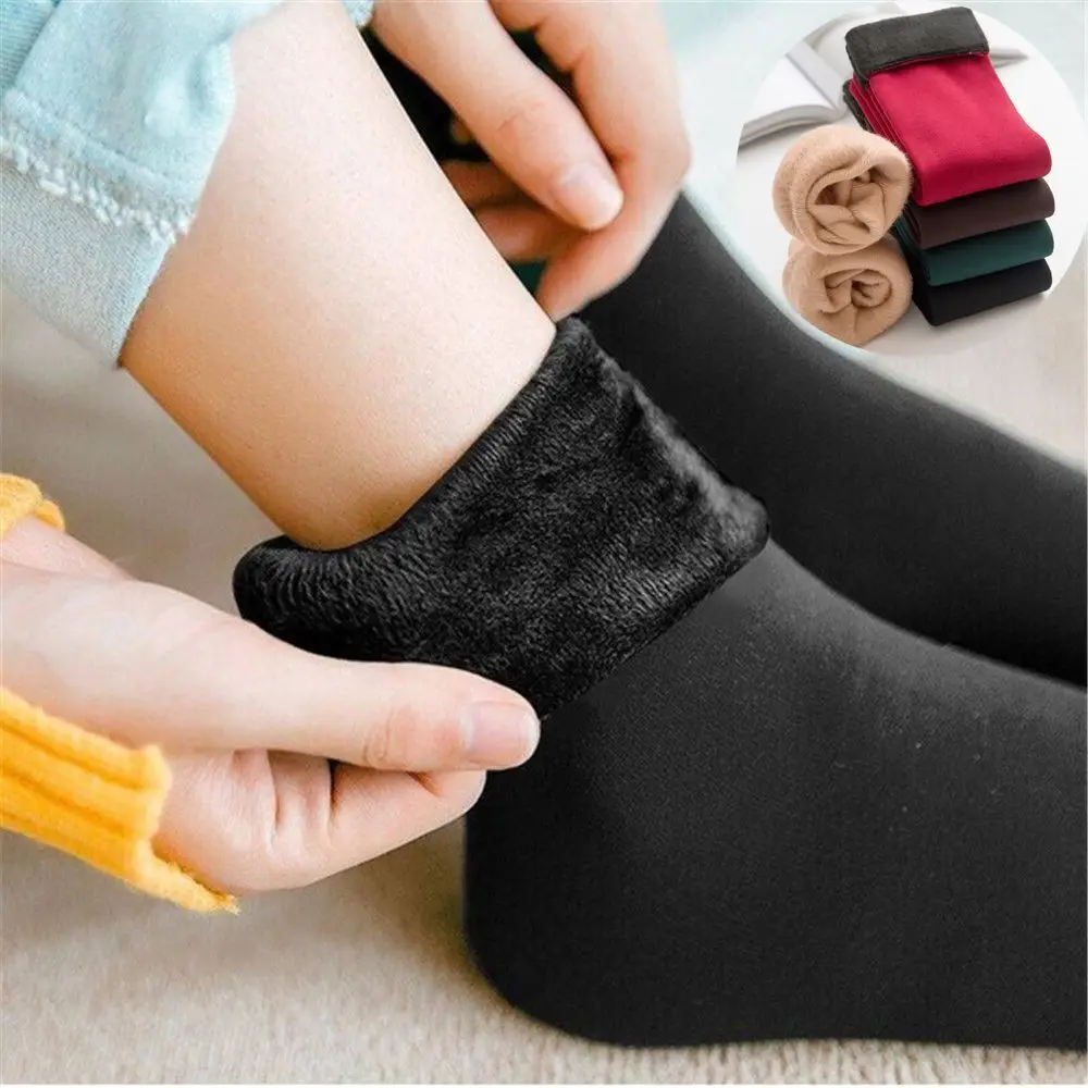 1pairs Winter Warm Cashmere Snow Boots Snow Socks Velvet Floor Hosiery Sleeping Socks Thicken