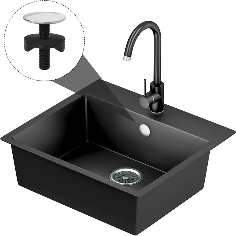 

1PCS Kitchen Sink Hole Cover Washbasin Tap Faucet Hole Covers Basin Drainage Sealed Anti-leakage Plug for Bathroom Accessories