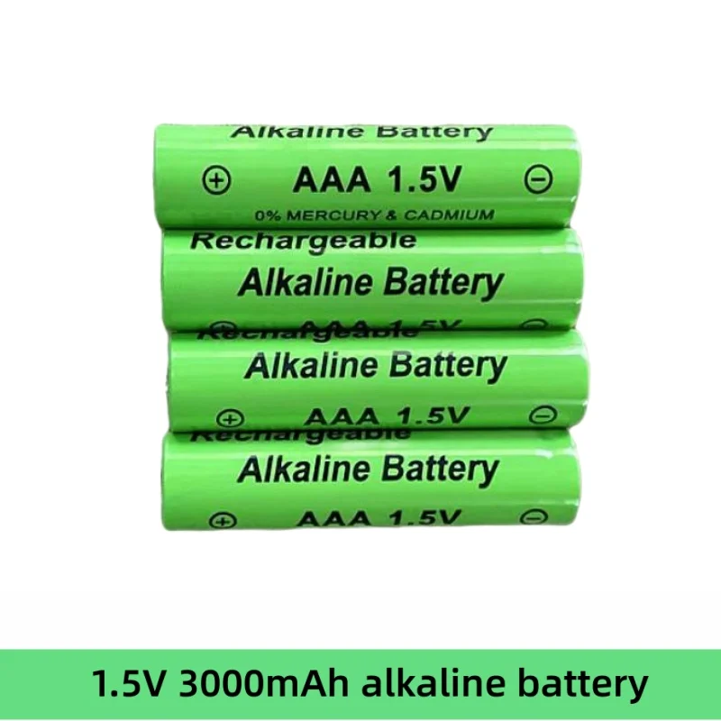 1.5V Rechargeable Battery 1.5V AAA 3000mAh Charger Alkaline Technology For Remote Control Toys Computers Etc 6