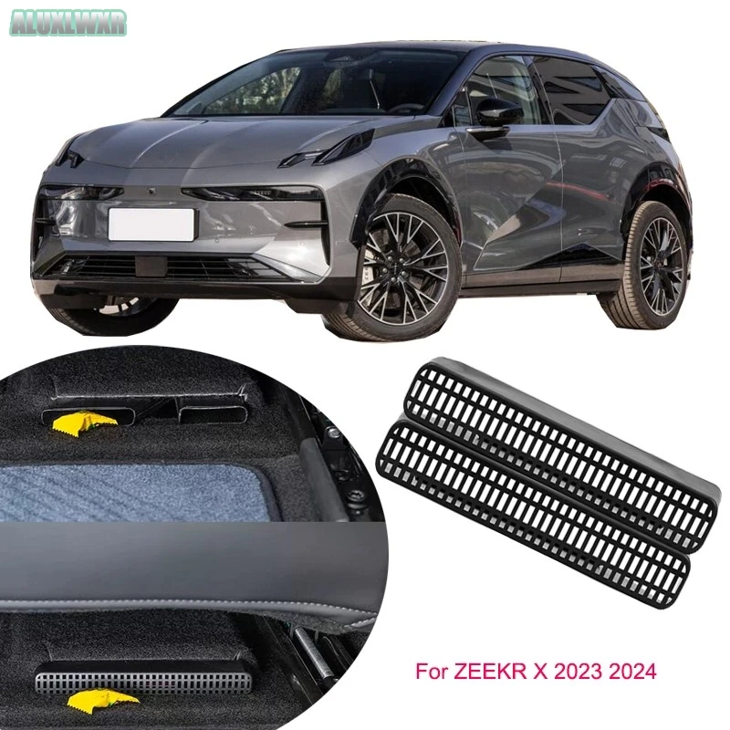 

Автомобильные аксессуары, сиденье AC, тепловой напольный телефон, решетка вентиляционного отверстия, крышка для Geely ZEEKR X 2023 2024, автостайлинг