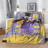 K-Kobe Bryant Cute Throw Blanket Sofa Luxury Blankets for Adults Fluffy Soft Blankets & Throws Thin Wadding Blanket King Size 1